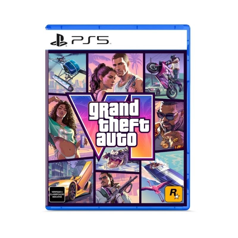 Jogo Grand Theft Auto GTA VI 6, PS5