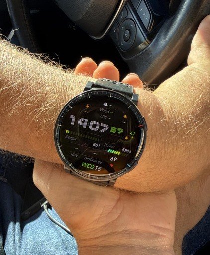 Amazfit Active Max 1.5" AMOLED Display, GPS, 4GB de armazenamento
