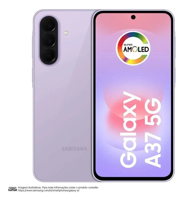 Celular Samsung Galaxy A37 5G 256GB 8GB RAM Câmera 50MP