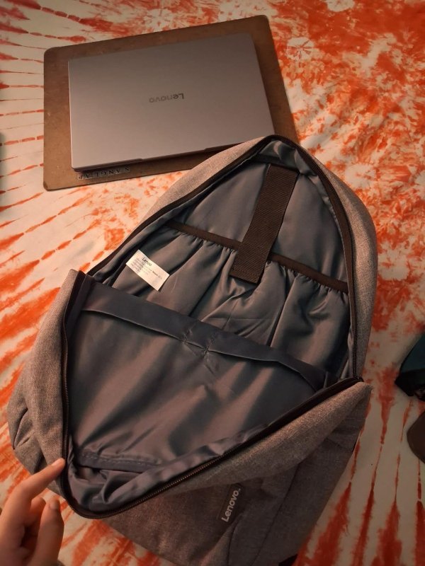 Mochila Lenovo Casual B210 Cinza para Notebook 15,6" - GX40Q17225