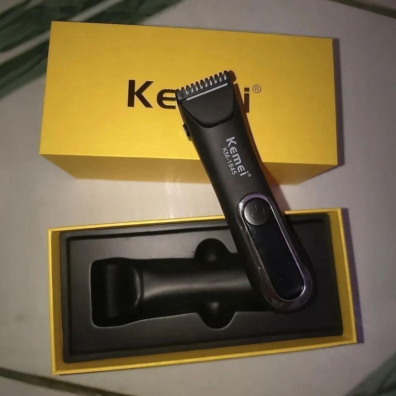 Barbeador Elétrico Depilador Pelo Removedor Intimo Kemei