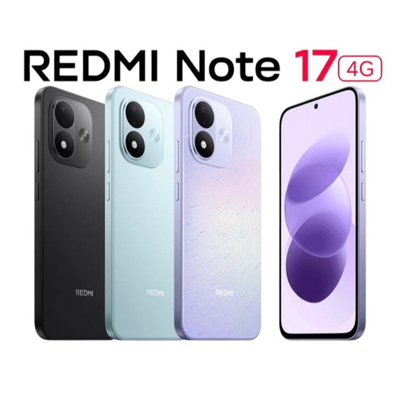 Celular Xiaomi Redmi Note 17 4G, Tela AMOLED 6.99", Bateria 7700 mAh, Câmera 50MP, Versão Global Original