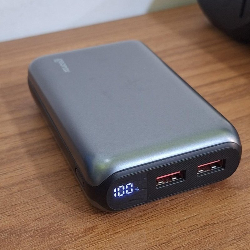 Carregador Portátil 20.000 Mah Com Carregamento Rápido Geonav