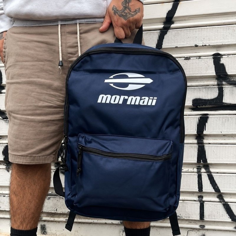 Mochila Mormaii Resistente Casual 21 Litros Básica Azul