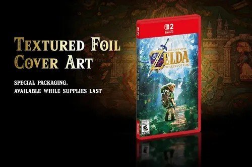The Legend Of Zelda: Ocarina Of Time - Switch 2 Pré Venda