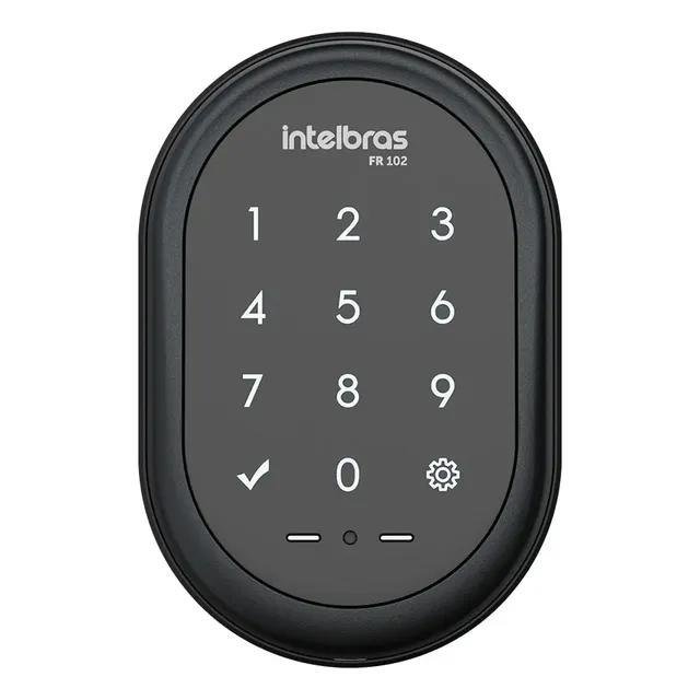 Fechadura Digital De Sobrepor Fr 102 Preto Intelbras