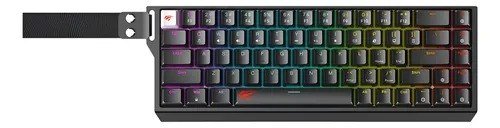 Teclado mecânico compacto para jogadores Havit KB922lb Rgb