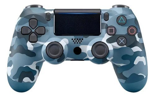 Controle Sem Fio Camuflado Compatível com PS4 e PC Bluetooth 2026