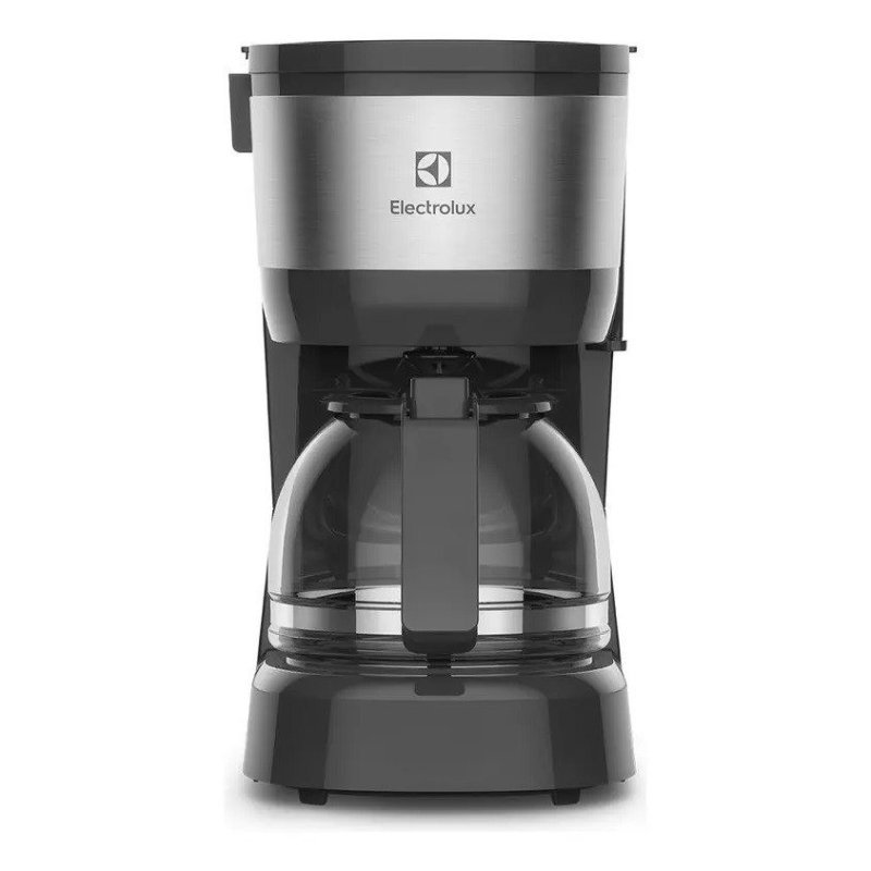 Cafeteira elétrica Electrolux inox filtro permanente removivel corta pingos 600ml 15 xícaras função manter aquecido sistema ECM10
