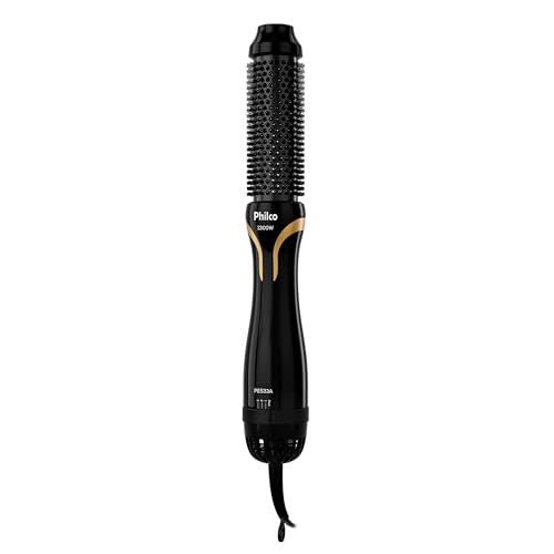 Philco Escova Secadora Bivolt 1300W Íons Tourmaline PES33A