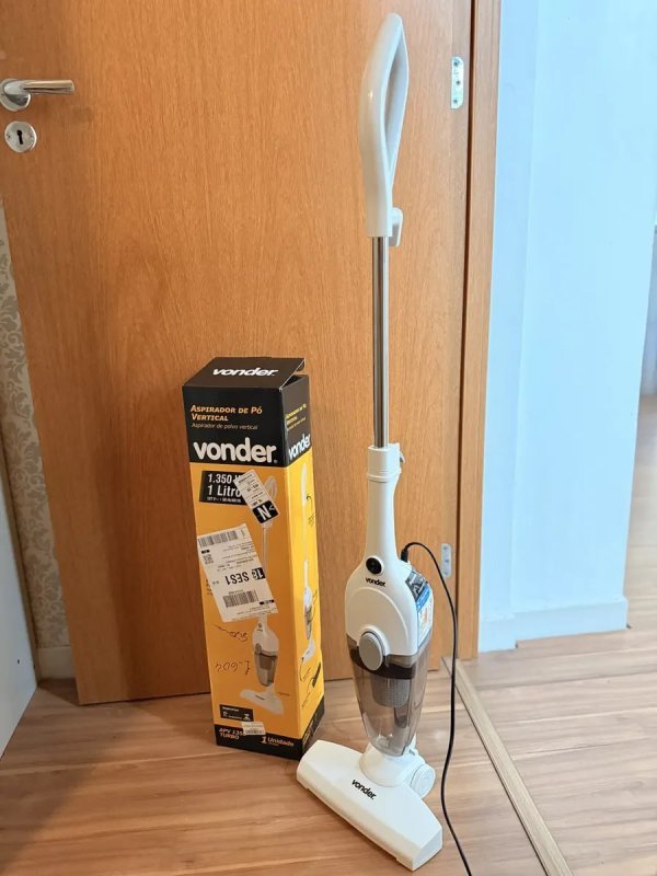 Aspirador De Pó Vertical 1350w Turbo Vonder 127v