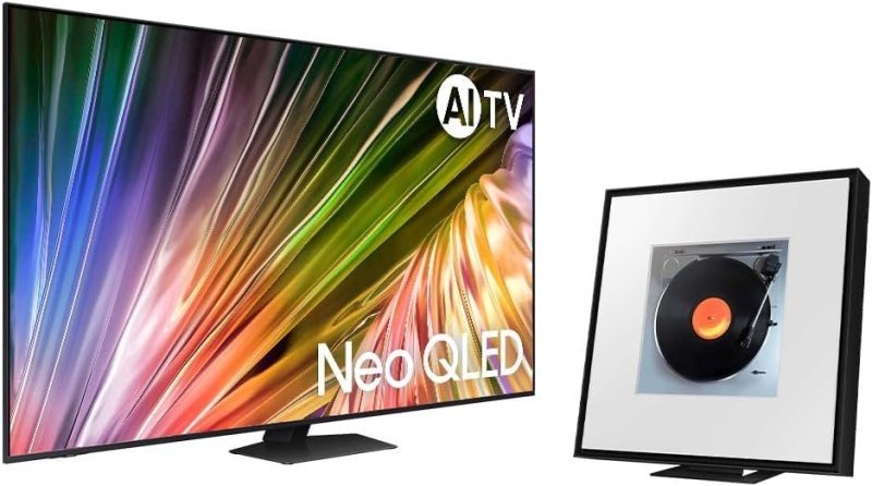 Samsung Combo AI Big TV 75" Neo QLED 4K 75QN85D 2024 + Music Frame LS60D