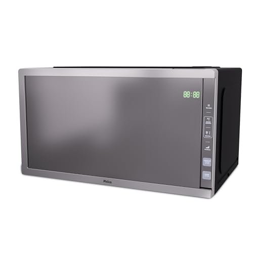 Micro-ondas Philco 33L Preto Acabamento Inox PMO38T 127V