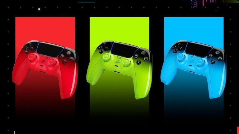 CONTROLES DUALSENSE - COLEÇÃO HYPERPOP