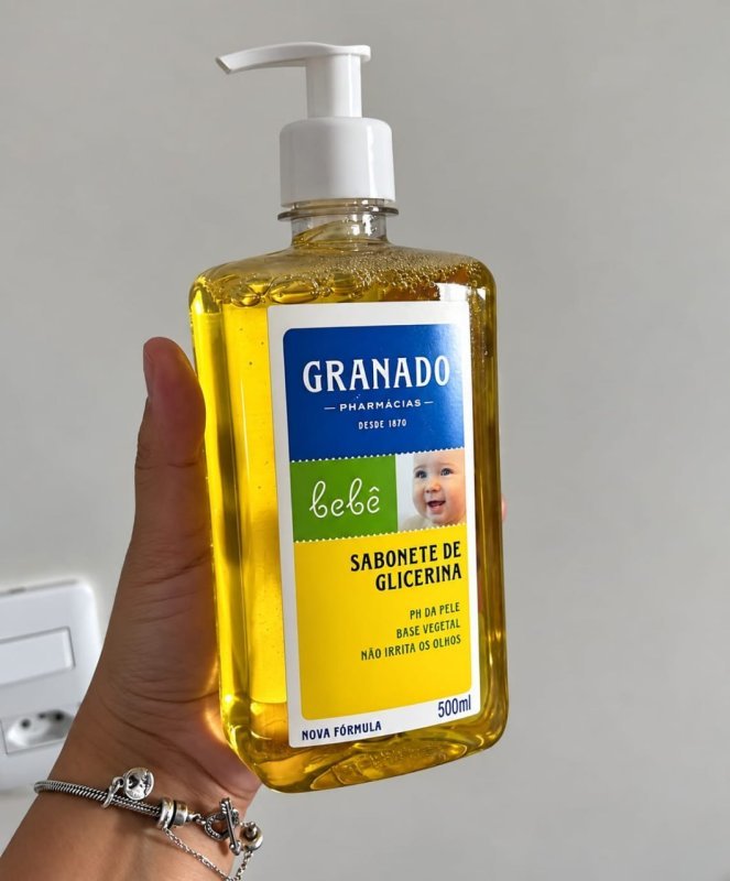 Granado Sabonete Líquido Bebê, Tradicional, 500ml