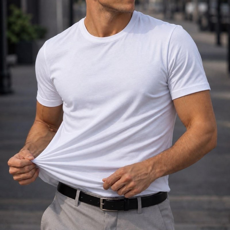 Camiseta Modal Malha Peruana