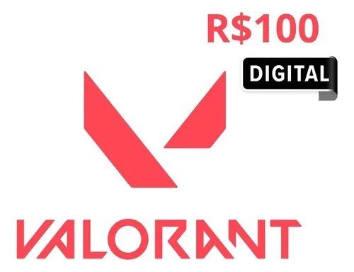 Gift Card 2640 VP Valorant R$ 100 (Digital)