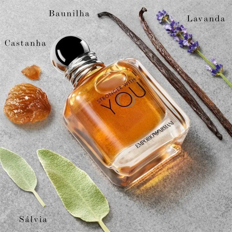 Armani Beauty Perfume Masculino Stronger With You Eau de Toilette 50ml
