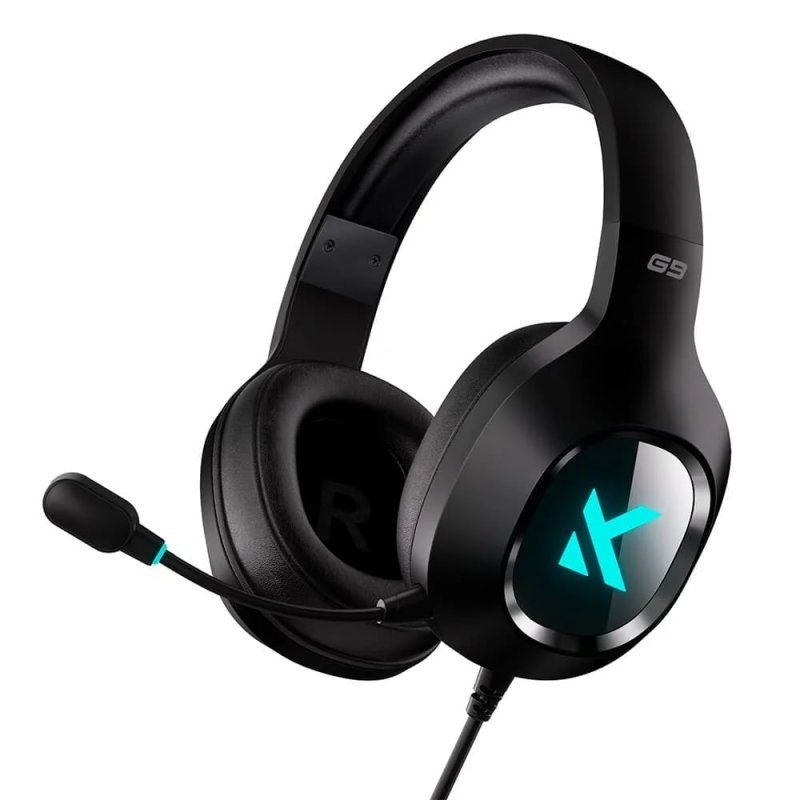 Headset Gamer MCHOSE G9 Series, Surround 7.1, Multiplataforma, Preto MC-G9-1