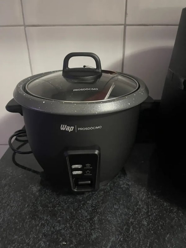 Panela Elétrica De Arroz WAP WRC1000 2 Em 1 Gray Stone 127V