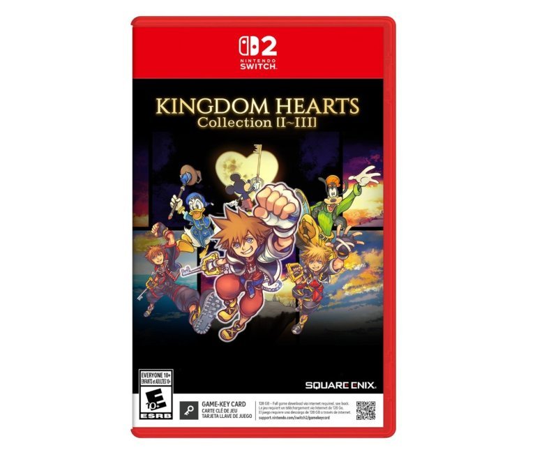 Jogo Kingdom Hearts: Collection [I-III], Switch 2, Mídia Física
