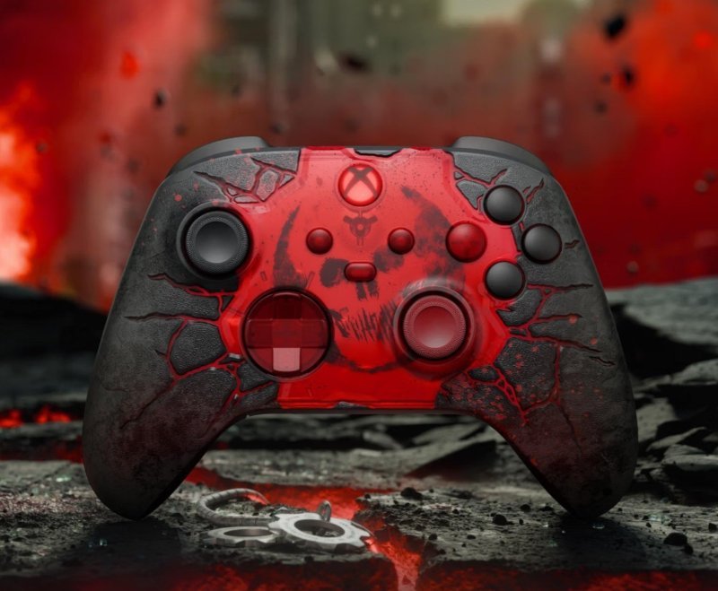 Pré-Venda Controle Sem Fio Xbox Series Ed. Limitada Gears of War E-Day + Frete Grátis