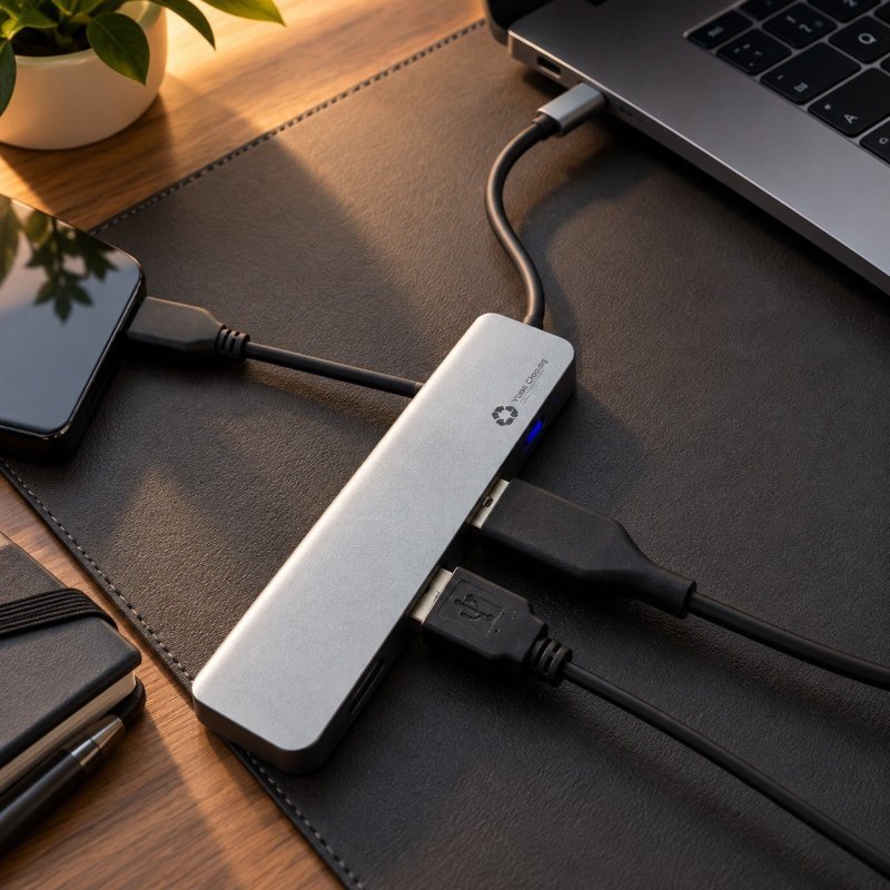 Okut Hub Usb-c Tipo C Dock Thunderbolt HDMI 4K USB 3.0 Cinza + Frete Grátis