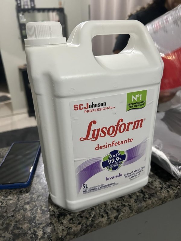 Lysoform Lavanda Desinfetante Líquido 5L