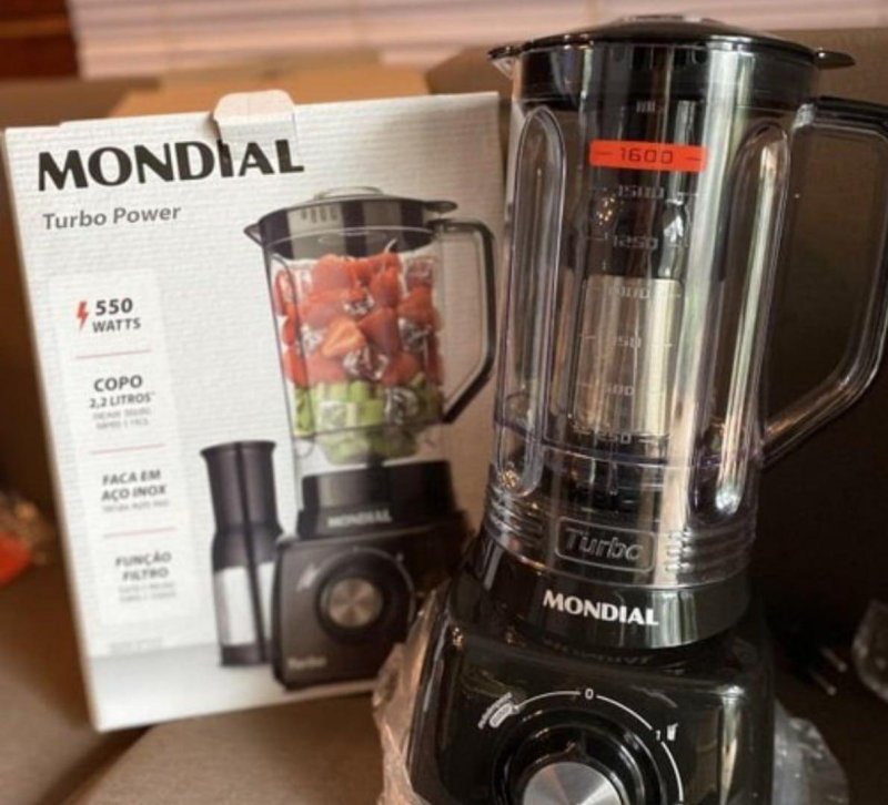 Liquidificador Turbo Power Mondial 550W 220V