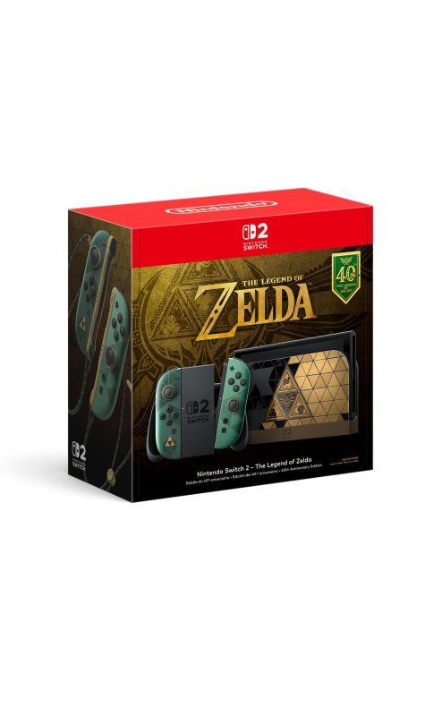 Pré-venda dos produtos de 40 anos de Zelda