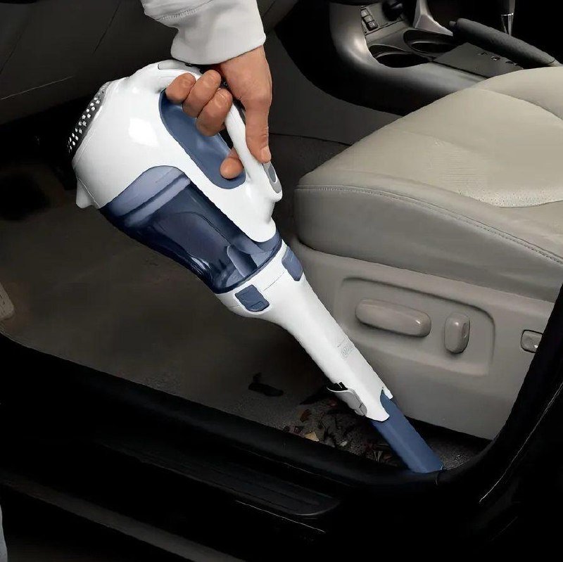 Aspirador de Pó Portátil Black+Decker APB12000 Reservatório de 500ml Cinza