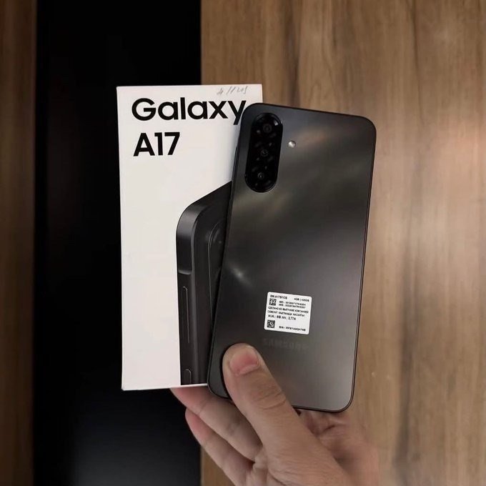 Samsung Galaxy A17 A175f Preto 6.7 4g+wi-fi+nfc - Android 1 Preto + Frete Grátis