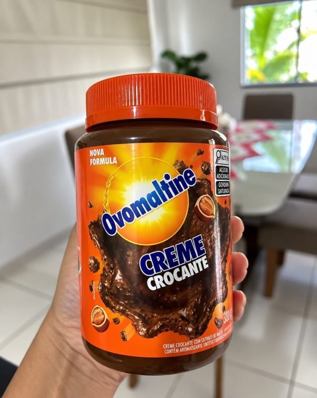 Creme Crocante Ovomaltine Pote 530g