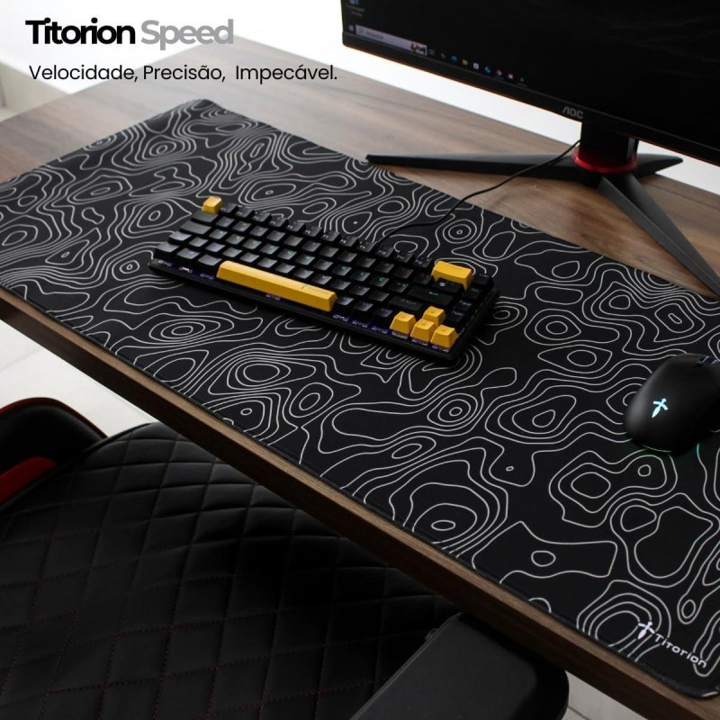 Mouse Pad Gamer Grande Profissional 90x40 SPEED