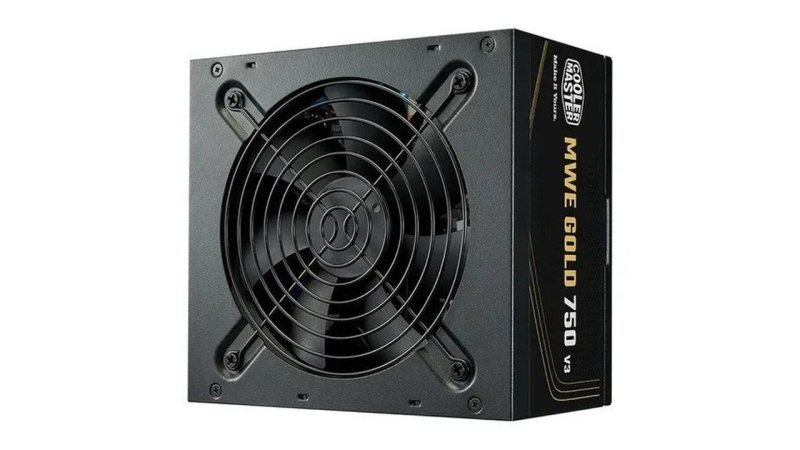 Fonte Cooler Master Mwe 750 V3 750w Atx 3.1 Preto