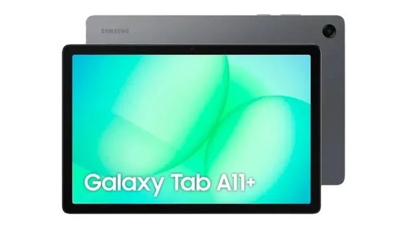 Tablet Samsung Galaxy Tab A11+, 128GB, 6GB Ram, Tela De 11, Câmera Traseira 8mp, Wi-Fi, Android 16