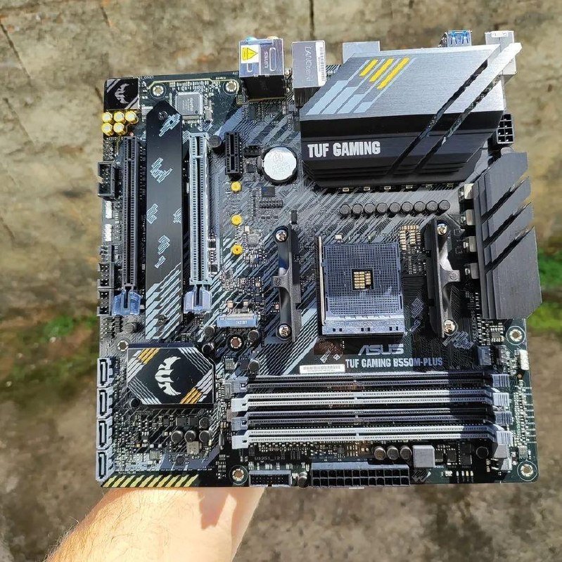 Placa Mae Gigabyte B550M Ds3h Ac R2 Preto