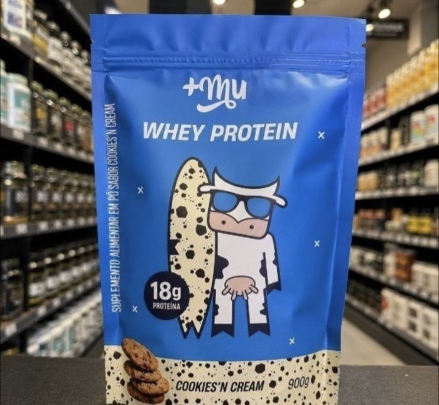 Whey Protein +Mu Performance Cookies n' Cream 900g