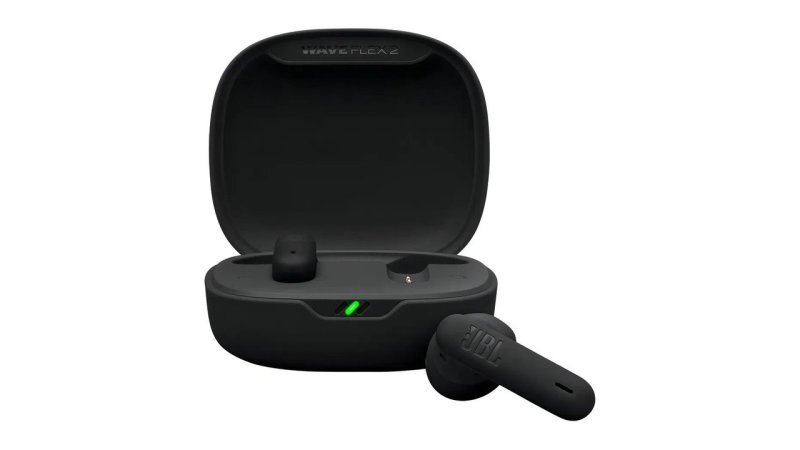 Fone De Ouvido Bluetooth Jbl Wave Flex 2 Preto