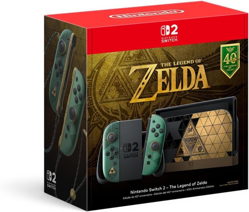 Console Zelda 40 Anos + Frete Grátis