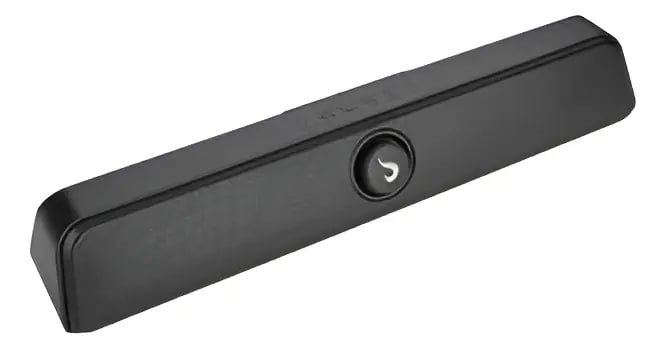 Caixa de Som Gamer Aura Sound S6 Rise Mode RGB 5W×2 Preto