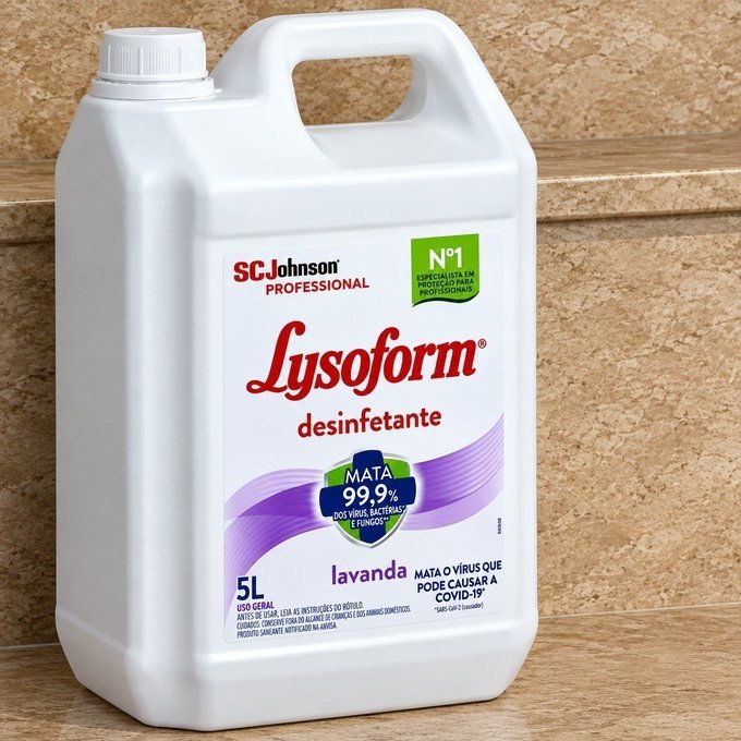 Lysoform Lavanda Desinfetante Líquido 5L + Frete Grátis