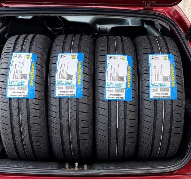 Kit 4 Pneus 175/65r14 Goodyear Kelly Edge Touring 2 Aro 14