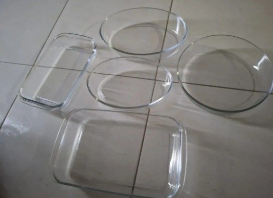 Conjunto Assadeiras 5 Peças Sem Tampa de Vidro - Marinex