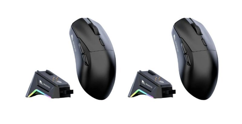 2x Mouse Gamer Sem Fio Smailwolf M3 Tri Mode