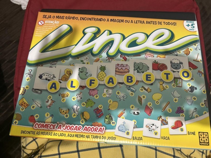 Jogo Lince Alfabeto + Frete Grátis