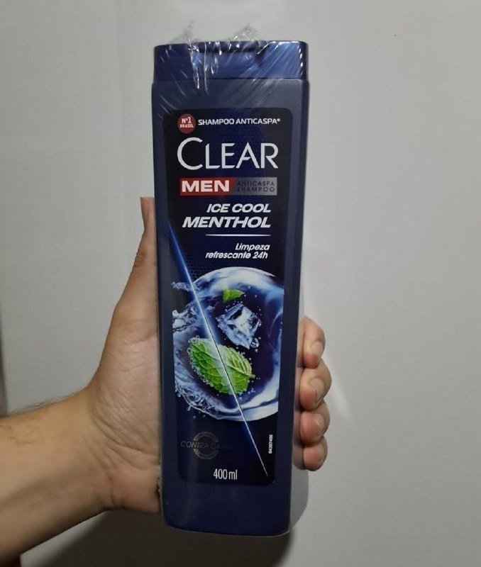 Clear Shampoo Men Anticaspa Ice Cool Menthol 400Ml + Frete Grátis