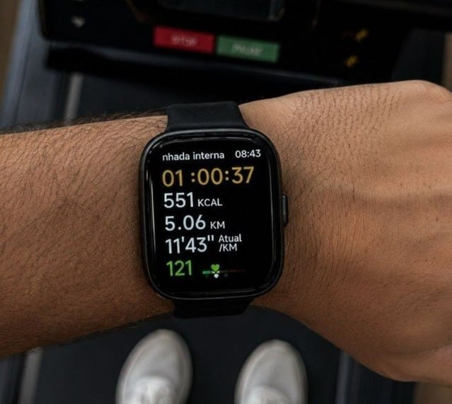 SmartWatch Bettdow com Ecrã tátil e Alexa IP68