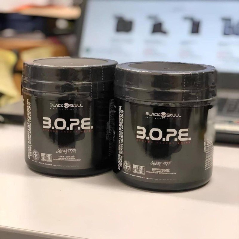 Pré Treino B.O.P.E. 300g Black Skull