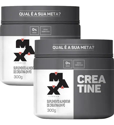 Combo/Kit 2x Creatina Monohidratada 300g Pó